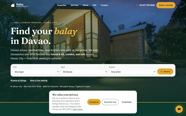 Balay — Real estate