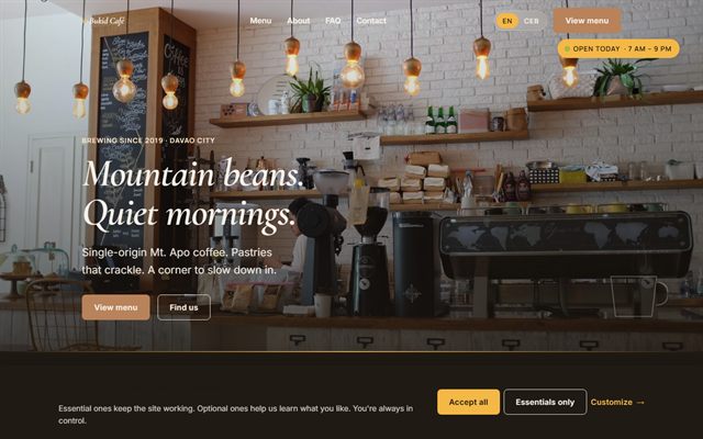 Bukid Café — coffee shop