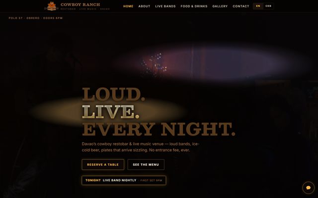 Cowboy Ranch — Restobar / venue