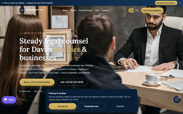 Montenegro Law — law firm