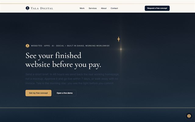 Tala Digital — design studio